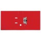 Папка-регистратор BRAUBERG 'EXTRA', 75 мм, красная, двустороннее покрытие пластик, металлический уголок, 228572