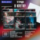 Тетради предметные, КОМПЛЕКТ 12 ПРЕДМЕТОВ, 48 л., глянцевый УФ-лак, BRAUBERG 'GLITCH', 405170