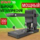 Дырокол металлический МОЩНЫЙ STAFF 'Heavy duty ECO', до 300 листов, черный, 274242