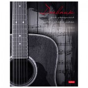 Дневник для музыкальной школы 48 л., скоба, обложка картон, цветной блок, HATBER, 'Наедине с музыкой', 053014, 48Дмз5В_18615