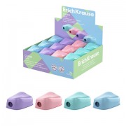 Точилка ERICH KRAUSE 'Charm Pastel', с контейнером, пластиковая, корпус ассорти, 60031