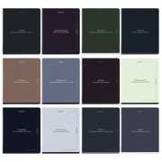 Тетради предметные, КОМПЛЕКТ 12 ПРЕДМЕТОВ, 48 л., SoftTouch, BRAUBERG 'VINTAGE', 405183