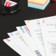 Скрепки STAFF 'Manager', 28 мм, цветные, 70 шт., в картонной коробке, Россия, 224630