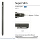Ручка гелевая BRUNO VISCONTI 'Super Slim Black', СИНЯЯ, узел 0,28 мм, линия 0,2 мм, 20-0398