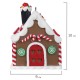 Украшение елочное (1 шт.) 'Пряничный домик', 9х10 см, полимерная глина, ассорти, ЗОЛОТАЯ СКАЗКА, 592409