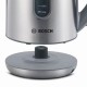 Чайник BOSCH TWK7901, 1,7 л, 2200 Вт, закрытый нагревательный элемент, нержавеющая сталь, серебристый