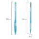 Ручка шариковая с грипом BRAUBERG 'i-STICK POINT LIGHT BLUE', СИНЯЯ, пишущий узел 0,7 мм, линия письма 0,35 мм, 144383