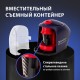 Точилка электрическая BRAUBERG 'Delta', питание от 4 батареек АА, спиралевидное лезвие, 228421