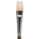 Кисть художественная профессиональная BRAUBERG ART 'CLASSIC', щетина, плоская, № 22, длинная ручка, 200723