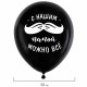 Шары воздушные 30 см с рисунком 'Для папы', КОМПЛЕКТ 10 штук, ассорти, BRAUBERG, 591894