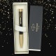Ручка шариковая Parker 'Urban Twist Black GT', ежедневник А5 черный, пакет, 880898
