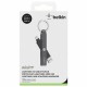 Переходник Lightning-USB 2.0 BELKIN, M-M, для портативных устройств и периферии, серый, F8J172btGRY