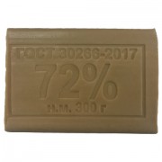 Мыло хозяйственное 72% 300 г (Меридиан), без упаковки, МИНПРОМТОРГ