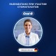 Зубная щетка электрическая ORAL-B (Орал-би) Vitality Pro, БЕЛАЯ/ГОЛУБАЯ, 1 насадка, 53019436