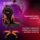 Кресло компьютерное BRABIX 'Accent GM-161', TW/экокожа, черное/оранжевое, 532577, 7083505