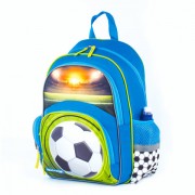 Рюкзак ПИФАГОР+ для учеников начальной школы, 'Футбольный мяч', 40х30х15 см, 227936