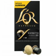 Кофе в алюминиевых капсулах L'OR 'Espresso Ristretto' для кофемашин Nespresso, 10 шт. х 52 г, 4028609