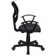 Кресло компактное BRABIX 'Flip MG-305', ткань TW, серое/черное, 531951