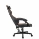 Кресло компьютерное BRABIX 'Shooter GM-123', 2 подушки, экокожа, черное/красное, 533190