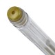 Ручка гелевая ЗОЛОТИСТАЯ BRAUBERG 'EXTRA GOLD', корпус прозрачный, 0,5 мм, линия 0,35 мм, 143914