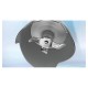Блендер погружной BOSCH MSM4W421, 800 Вт, 1 скорость, 3 насадки, стакан, белый