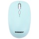 Набор беспроводной тихий: клавиатура 104 клавиши, мышь 4 кнопки 800/1200/1600 dpi, SONNEN K-650, белый / мятный / бирюзовый, 513953