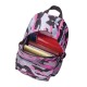 Рюкзак BRAUBERG универсальный, сити-формат, розовый, 'Камуфляж', 20 литров, 41х32х14 см, 226406