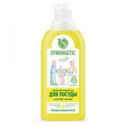 Гель для мытья посуды антибактериальный 500 мл, SYNERGETIC 'Лимон', 103051