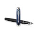 Ручка перьевая PARKER 'IM Blue Origin CT', корпус черный матовый, хромированные детали, черная, 2073474
