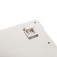 Клавиатура проводная бесшумная USB, 102+98 клавиш, LED-подсветка, SONNEN K620, слоновая кость / серая, 513950