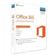 Программный продукт MICROSOFT Office 365 Home, 5 ПК, 1 год, 6GQ-*****