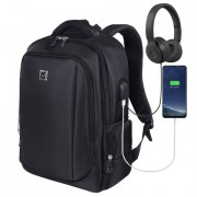 Рюкзак BRAUBERG FUNCTIONAL с отделением для ноутбука, 2 отделения, USB-порт, 'Leader', 45х32х17 см, 270799