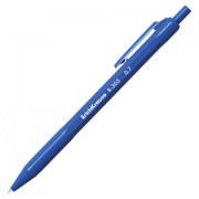 Ручка шариковая автоматическая ERICH KRAUSE 'R-305', СИНЯЯ, корпус синий, узел 0,7 мм, линия письма 0,35 мм, 39055