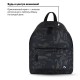 Рюкзак BRAUBERG СИТИ-ФОРМАТ универсальный, 'Black camouflage', черный, 41х32х14 см, 225367