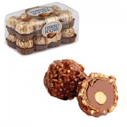 Конфеты FERRERO 'Rocher', шоколадные, 200 г, пластиковая упаковка, 77070887