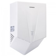 Сушилка для рук ВЫСОКОСКОРОСТНАЯ SONNEN K2022B, 1300 Вт, 150 м/с, IPX1, 72 дБ, белая, пластиковый корпус, 607192