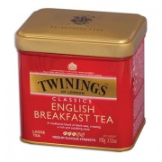 Чай TWININGS (Твайнингс) 'English Breakfast', черный, железная банка, 100 г, F09010