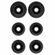 Наушники с микрофоном (гарнитура) DEFENDER OutFit B735, Bluetooth, беспроводные, шейный обод, черные, 63735