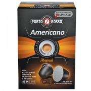 Капсулы для кофемашин NESPRESSO 'Americano', натуральный кофе, 10 шт. х 5 г, PORTO ROSSO