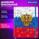 Дневник 1-11 класс 48 л., твердый, BRAUBERG, матовая ламинация, резинка, закладка-ляссе, с подсказом, 'Герб', 107238