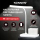 Настольная лампа / светильник беспроводная SONNEN PT-301, органайзер, USB, LED, 4 Вт, 3 режима, 238778