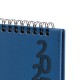 Планинг датированный 2027, 305х140 мм, BRAUBERG 'Up', под кожу, синий, 118205