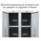 Шкаф металлический для одежды BRABIX 'LK 21-80', УСИЛЕННЫЙ, 2 секции, 1830х800х500 мм, 37 кг, 291129, S230BR406102