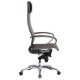 Кресло офисное МЕТТА 'SAMURAI' S-1, сверхпрочная ткань-сетка, темно-коричневое