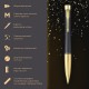 Ручка шариковая Parker 'Urban Twist Black GT', ежедневник А5 черный, пакет, 880898
