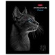 Тетрадь А5, 48 л., HATBER, скоба, клетка, матовая ламинация, 3D-лак, 'Black Cat' (микс в спайке), 093159, 48Т5лолВ1