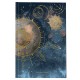 Ежедневник недатированный А5 (145х215 мм), ламинированная обложка с фольгой, 128 л., STAFF, 'Astrology', 113519