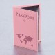 Обложка для паспорта НАБОР 2 штуки, экокожа soft-touch, черная/нежно-розовая, STAFF, 238766