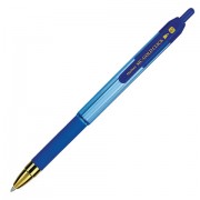 Ручка шариковая масляная автоматическая MUNHWA 'MC Gold Click', СИНЯЯ, узел 0,7 мм, GC07-02