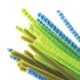 Проволока синельная для творчества 'Пушистая', двухцветная, 6 цв., 30 шт., 0,6х30 см, Вид 1, ОСТРОВ СОКРОВИЩ, 661523